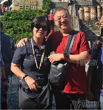 Cindy Wong and Richard Ho